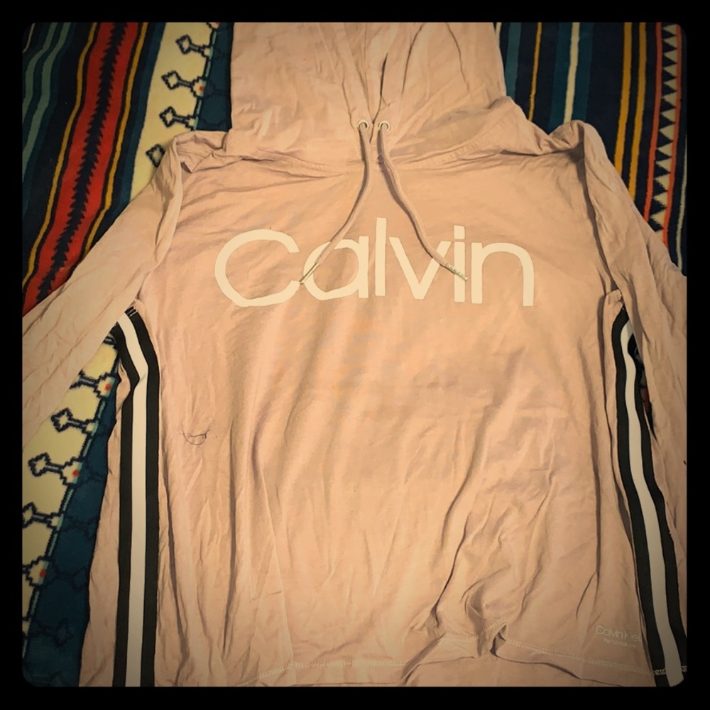 Light, cropped hoodie